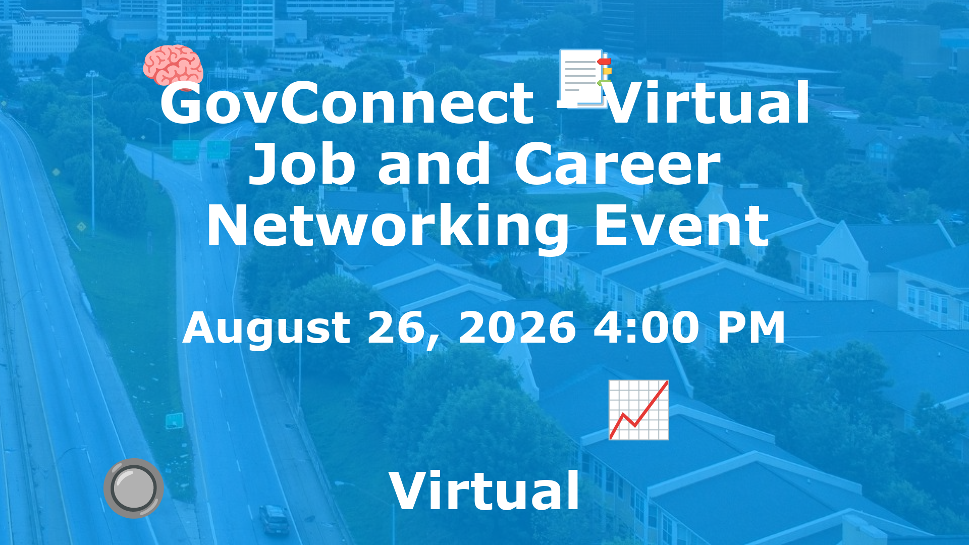 GovConnect - Virtual Job and Career Networking Event event image
